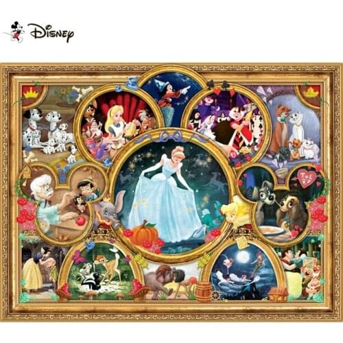 Disney Square/Round Drill 5D DIY Diamond Painting "Cartoon princess" Embroidery Cross Stitch Full Rhinestone Decor A30714
