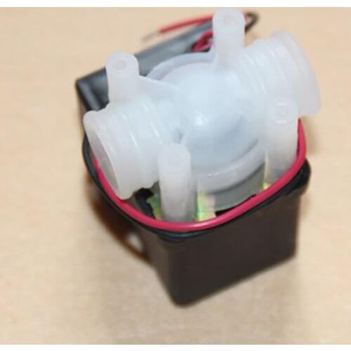 Pure Water Machine Automatic Timing Flushing Solenoid Valve 1/4" Inlet and Outlet, Washing Time 18S, Water Pressure 0.02-1.0MPa