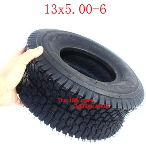 Free Shipping New 13x5.00-6 Inch Tubeless Tire for ATV QUAD Bike Gokart Scooter Mini Buggy Mower Snow Plow Motorcycles Part