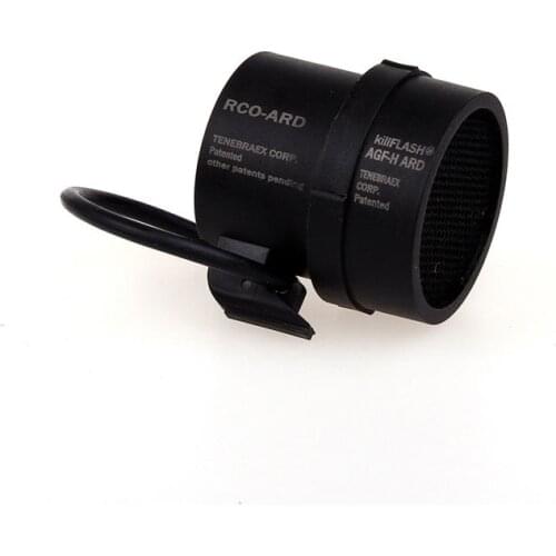 KillFlash Scope Lens Protector Aluminum & Plastic Honeycomb Mesh 32mm Anti-reflection Sunshade Protect Cover Caps for ACOG Scope