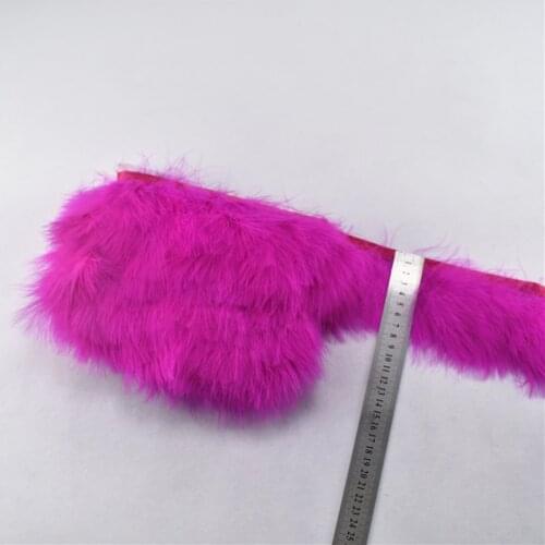 Beautiful Rose Red feather ribbon stripe height Turkish feathers for crafts DIY skirt dress graft wedding party decoration