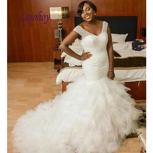 Свадебные платья силуэта русалка Lujohoy China At AliExpress