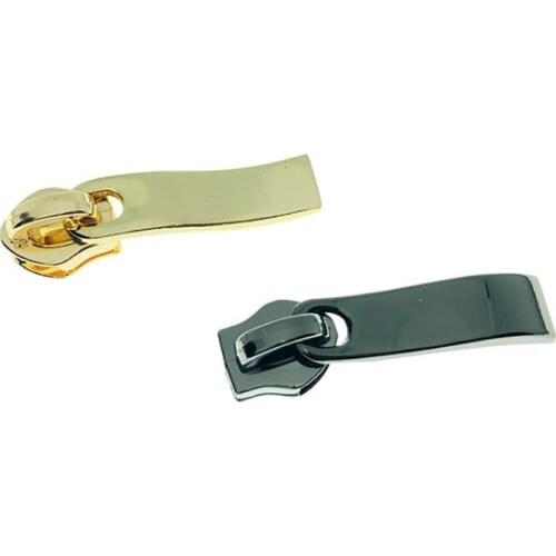 20 Pieces 8.4*32 MM Luggage Metal Zipper Puller Luggage Hardware Accessories Plum Nylon Wave Slider Zipper Closure