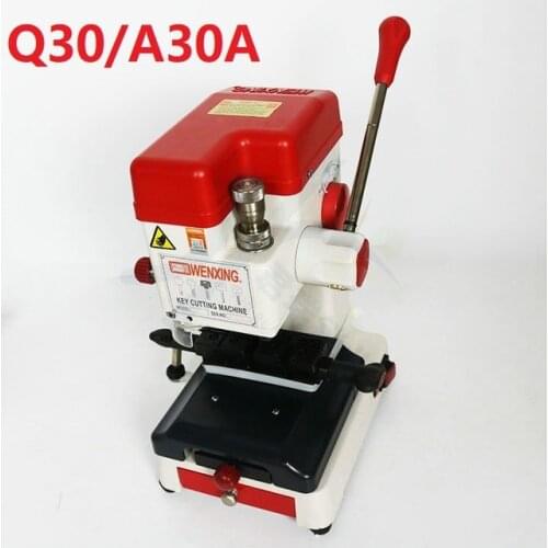 Wenxing Q30 Q30A 120W 220V Multi-function Automatic Vertical Key Duplicator 12V Car Charger Key Cutting Machine UpgradeFrom 333L