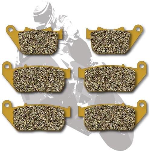Motorcycle Disc Semi-Metallic Brake Pads Front &Rear For HARLEY XLR 1200 Sportster Roadster 2004 XLS 1200 Sportster Sport 04