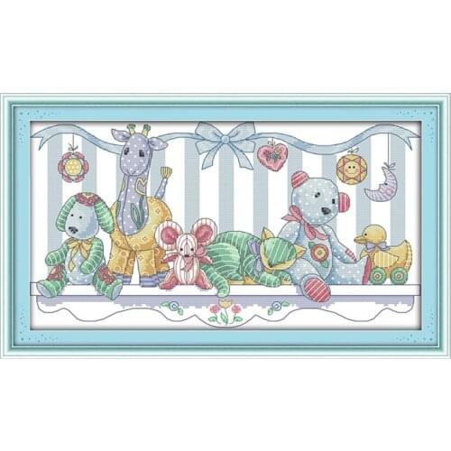 Still life pattern series DIY needlework crafts 11CT 14CT plant printing pattern cross stitch kit home decoration gift set