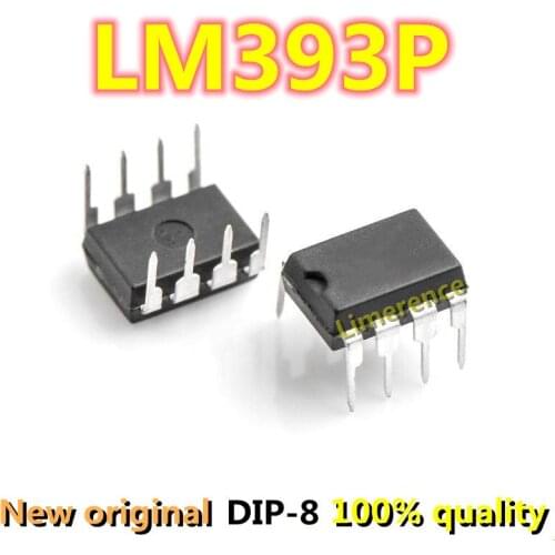10PCS LM393P DIP8 LM393 LM393N 393 DIP-8 DIP new and original IC Chipset
