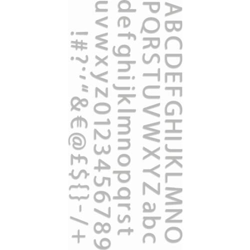 2020 New English Letter and Arabic Numerals Metal Cutting Dies For Cut Paper Making Words Greeting Card Scrapbooking No Stamps