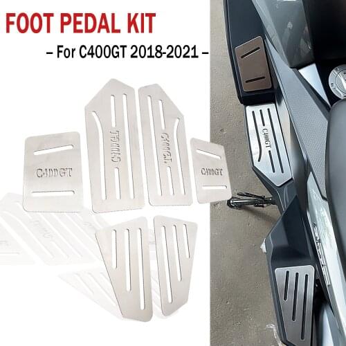 New For BMW C400GT C 400 GT c400gt Motorcycle Footboard Footrest Pedal Motorbike Foot Plate Accessories 2018 2019 2020 2021