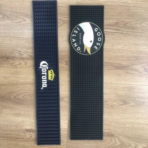 Anti-slip Bar Rubber Mat PVC Pad Coaster Kitchen Placemat Insulation Cup Mug Set Beer Whiskey Waterproof Bar Accessories