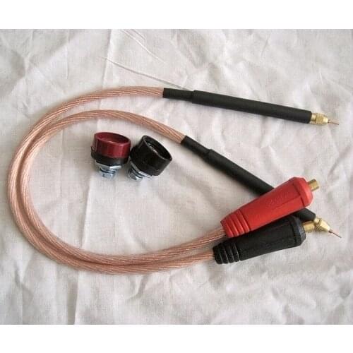 NEW 1PC 18650 lithium battery spot welder handheld spot welding pen spot welding needle 25 square millimeters pure copper wire