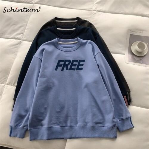 Schinteon Women's Sweatshirts With Inscriptions
