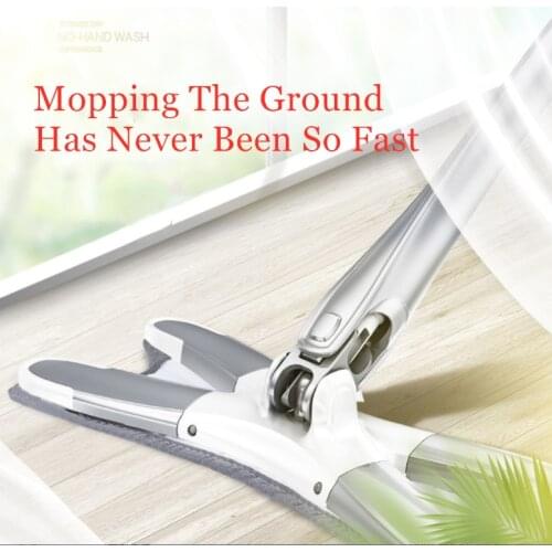 X-type Floor Mop Flat Mops 360 Degree For Wood Ceramic Tiles Home Cleaning Tool Household with Reusable Microfiber Pads Lazy Mop