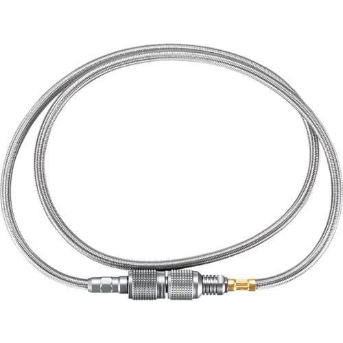 Gas Tank Connection Tube Stainless Steel Threaded Extension Line Fine Workmanship more convenient Safe to Use Mountain Converter