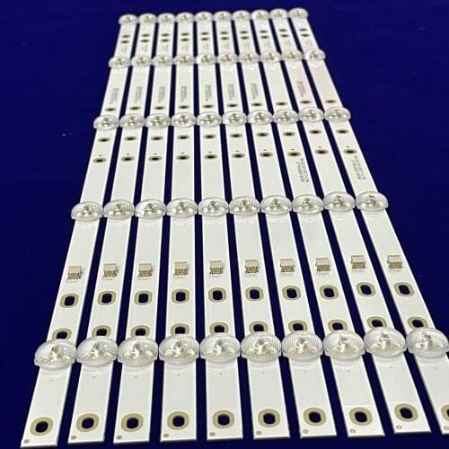 60pcs/lot 5LED(3V) 530mm LED Backlight strip for BAIRD TI5510DLEDDS 2W2006-DS55M7800-01 DS55M78-DS02-V01 DSBJ-WG