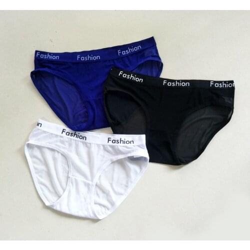 Hot Fashion Women Panties Sexy Transparent Womens Low-Rise panty breathable Underwear crotch of cotton briefs Lingerie