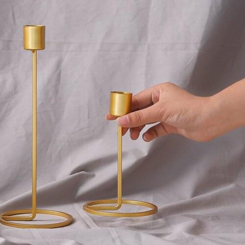 Dinner Candle Holder Vintage Candlestick Table for Fashion Home Wedding Party Creative Church Elegant Wedding Table Decorative