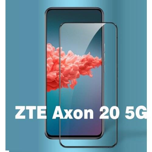 2PCS 3D Full Glue Tempered Glass For ZTE Axon 20 5G High Quality 9H film Explosion-proof Screen Protector For ZTE Axon 20 5G