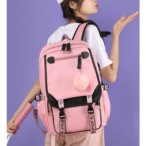 Women Students Casual Backpack Oxford Travel Campus Style Rucksack School Bag University Daypacks Laptop Bags Supplies Accessory