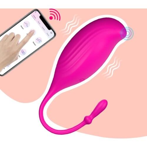 Female APP Remote Control Vibrator for Women Wireless Bluetooth Dildo Wearable G Spot Stimulator Vibrating Egg Sex Toy For Women