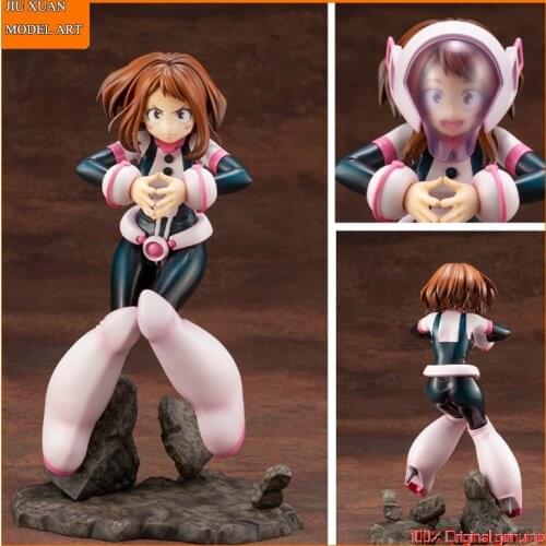 100% Original: Anime My Hero Academia OCHACO URARAKA 21cm PVC Action Figure Anime Figure Model Toys Figure Collection Doll Gift
