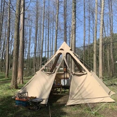 2020 Large Waterproof & Windproof Camping Tent 5-8 Person Family Tent Protable Backpack Tent Hiking Travel Outdoor Equipment