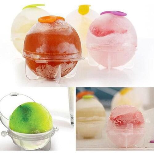 4pcs/set 5cm Whiskey Ball Maker Ice Molds Food Grade Materials Round Bar Accessiories Ice Mold Kitchen Tools