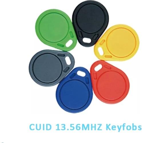 5/10PCS RFID Keychain Tags 13.5MHZ CUID Smart Chip IC Card 13.56Mhz Rewritable Copy Cloning Label Badge Copier Duplicator