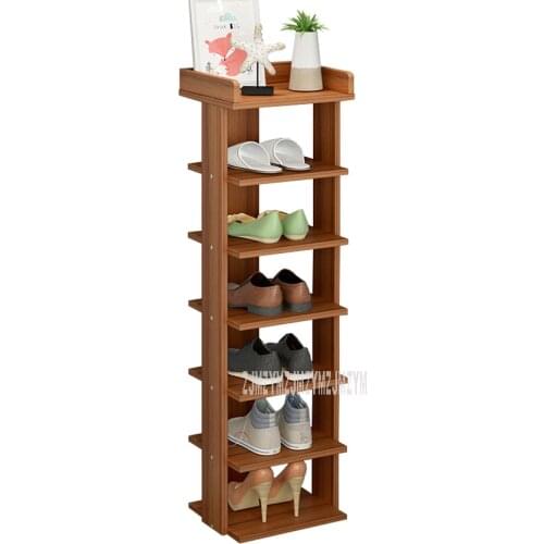 7/8 Layer Simple Doorway Narrow Shoe Cabinet Europe Modern Style Multi High layer Shoe Storage Cabinet Organizer Home Furniture