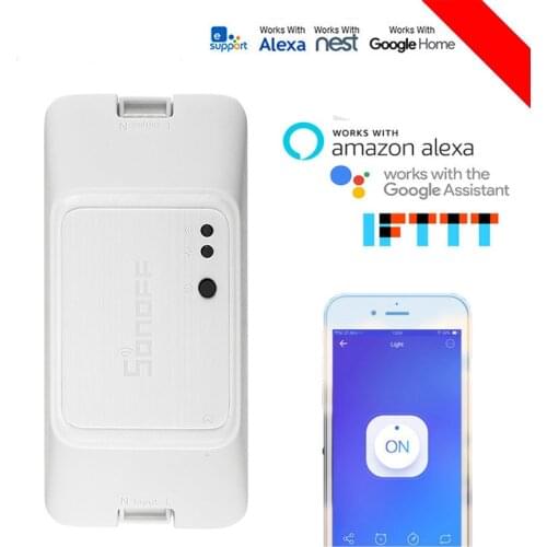 Basic R3 WIFI DIY Smart Control Switch Home Automation Module Compatible With For eWelink Amazon Alexa Google Home