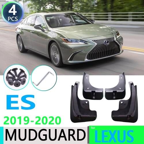 For Lexus ES ES300h ES350 F-Sport XZ10 2019~2020 Fender Mudguard Mud Flaps Guard Splash Flap Car Accessories