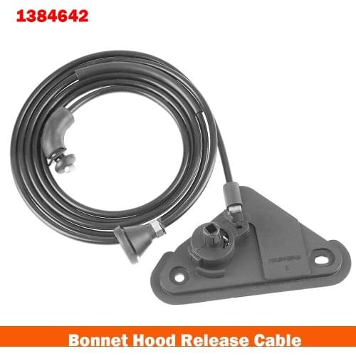 Bonnet Hood Release Cable Fit for Ford MONDEO Mk4 2007 ONWARD (200cm) 1751277 6M21-16C657-AN 1384642 1425961 Car Accessories