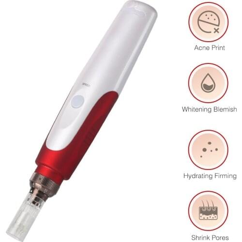 Bayonet Needles Cartridge Exfoliate Shrink Shrink Pores Device Micro Rolling Derma Stamp Therapy Skin Derma Roller Tool