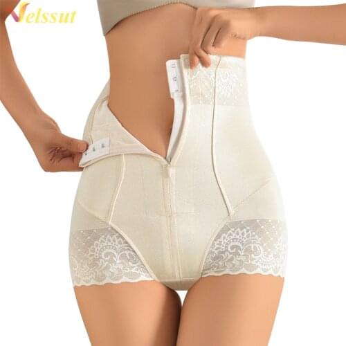 Velssut Shapewear Tummy Control Panties for Women Bodi Shaper Waist Trainer High Waisted Underwear Slimming Belt Girdle Briefs