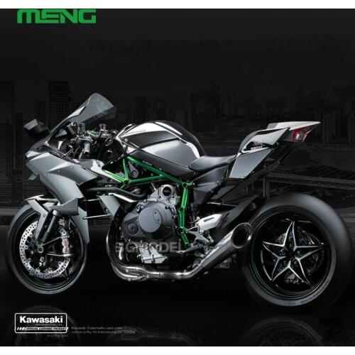 Meng MT-001S 1/9 Kawasaki Ninja Motorcycle Assembly Model Kits Static Model Building Kit For Adults Hobby Collection DIY