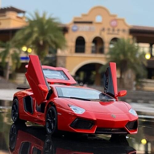 1:32 Lamborghini LP740 Sport Alloy Car Model Diecasts & Toy Vehicles Toy Car Model Metal High Collection Simulation Kid Toy Gift