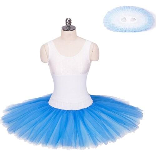 Professional Half Ballet Tutu Pancake Half Ballet Tutu Costume Adult Children Ballet Tutu Skirt Firm Tulle Assorted Colors