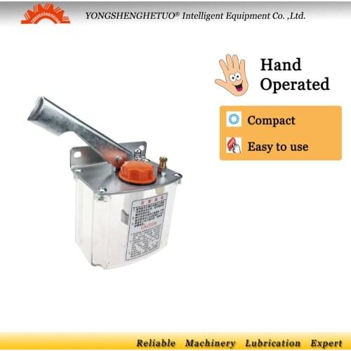 Manual lubrication oil pump/right hand operated oil lubricator YS-HP-5L for centralized lubrication system/CNC machine centre