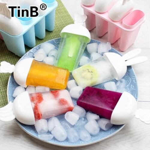 Cute Creative DIY Food Grade Plastic Ice Cream Molds Ice Cream Tubs Tool, Ice Cream Tools-005