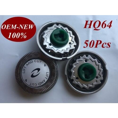 50Pcs HQ64 Replace head razor blade for Philips shaver HQ64 HQ54 HQ5705 HQ5715 HQ5710 HQ6070 HQ6071 HQ6073 HQ7310 HQ7325 HQ7320