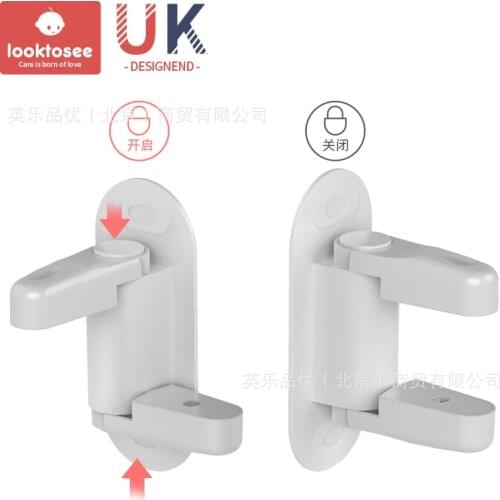 Childrens Safety Protection Handle Lock Baby Anti-Open Door Security Lock Multifunctional Door Handle Lock baby safety