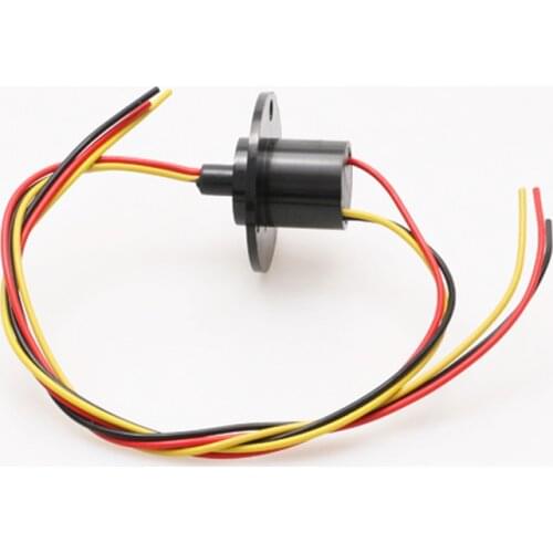 1PC Wind Power Slipring 3 Channel 10A Dia. 22mm Conductive Slip Ring Mini Rotating Connector Joint for DIY Electric Equipment