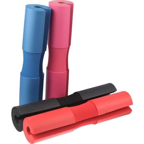 1 pc Foam Barbell Pad Cover Squat Pad For Gym Weight Lifting Cushioned Shoulder Back Support Neck Shoulder Protective Pad