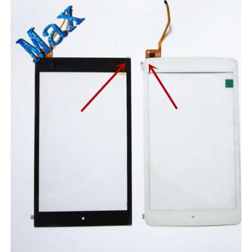 7 inch capacitive touch screen touch panel digitizer glass Optical overlay kit YCF0529-A