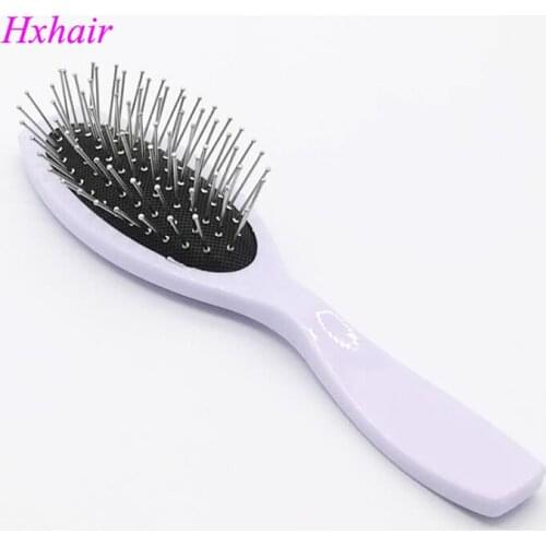 Freeshipping - 10pcs No.7 New Style Hair Comb / Plastic Handle and Stainless Steel Tenoning Comb