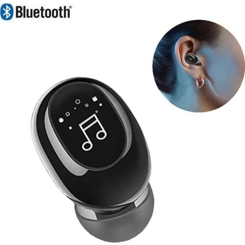 Mini Wireless Bluetooth-compatible Earphone In Ear Sport With Mic Handsfree Headset Earbuds For Samsung Huawei Xiaomi Earphones