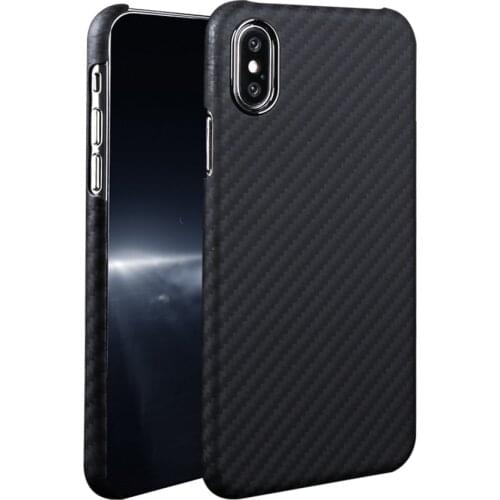 For iPhone 11 Pro XS Max Case Slim Carbon Fiber Case Protective Phone Aramid Fiber Cover for iPhone X XS 7 8 Plus XR Case Funda