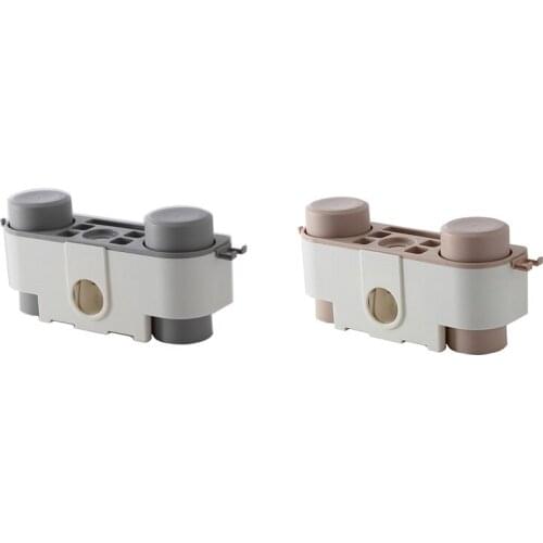 Toothbrush Cup Tooth Brush Holder Toothbrush Toothpaste Holder Toothbrushes Shelf Toothpaste Organizer For Bathroom