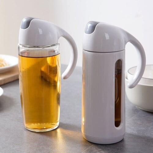 Olive Oil Dispenser Sauce Vinegar Bottles Oil Pourer Glass Bottle Storage Containers For Kitchen Cooking Oliera Per Cucina
