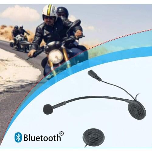 Aileap Motorcycle Helmet Bluetooth Headset Wireless Headphones With Microphone, Crystal Clear Sound System For Riding